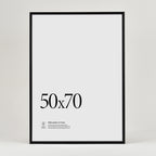 Wooden frame Black