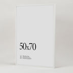 Wooden frame White