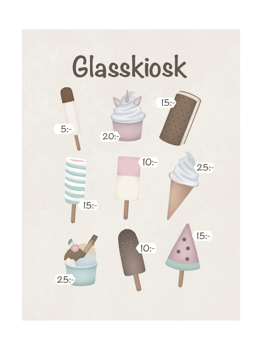 Ice cream kiosk