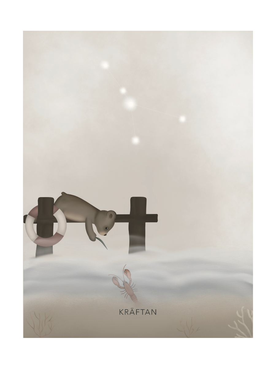 Stjärntecken Björnen Och Kräftan