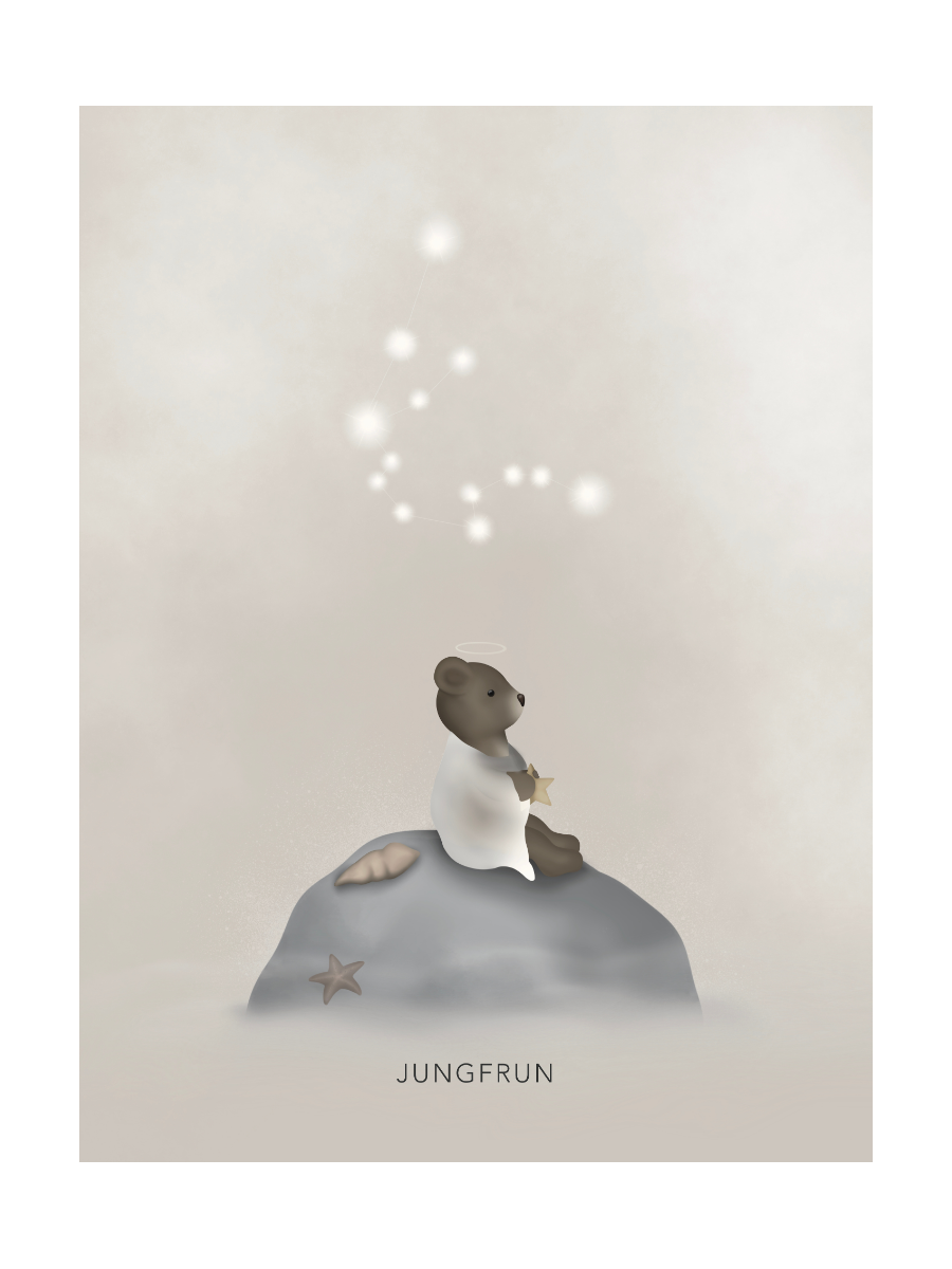 Stjärntecken Björnen Och Jungfrun