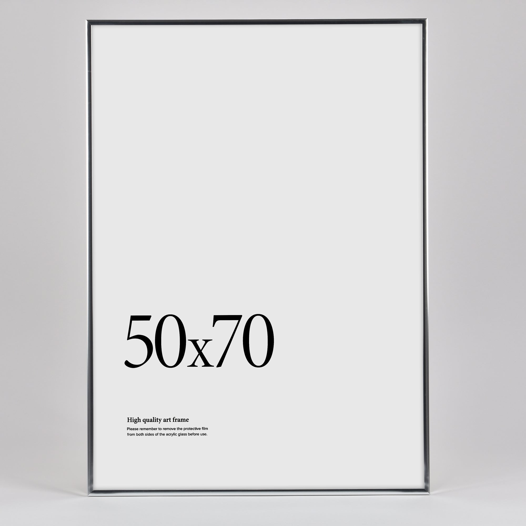 Metal frame Silver