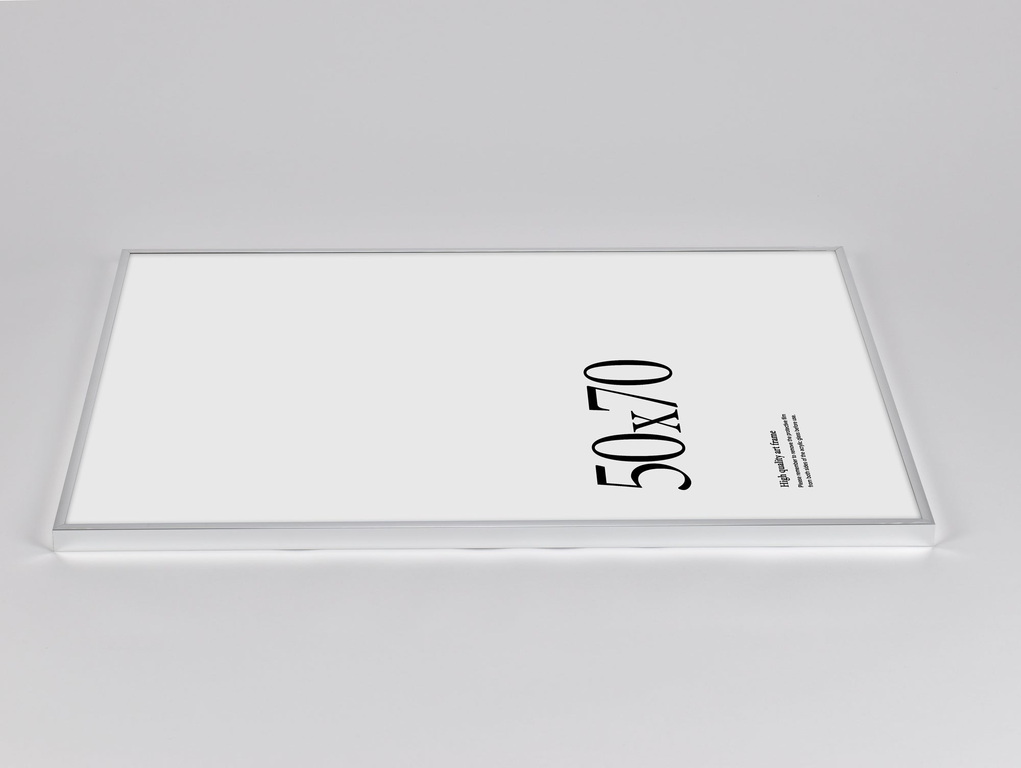 Metal frame Silver