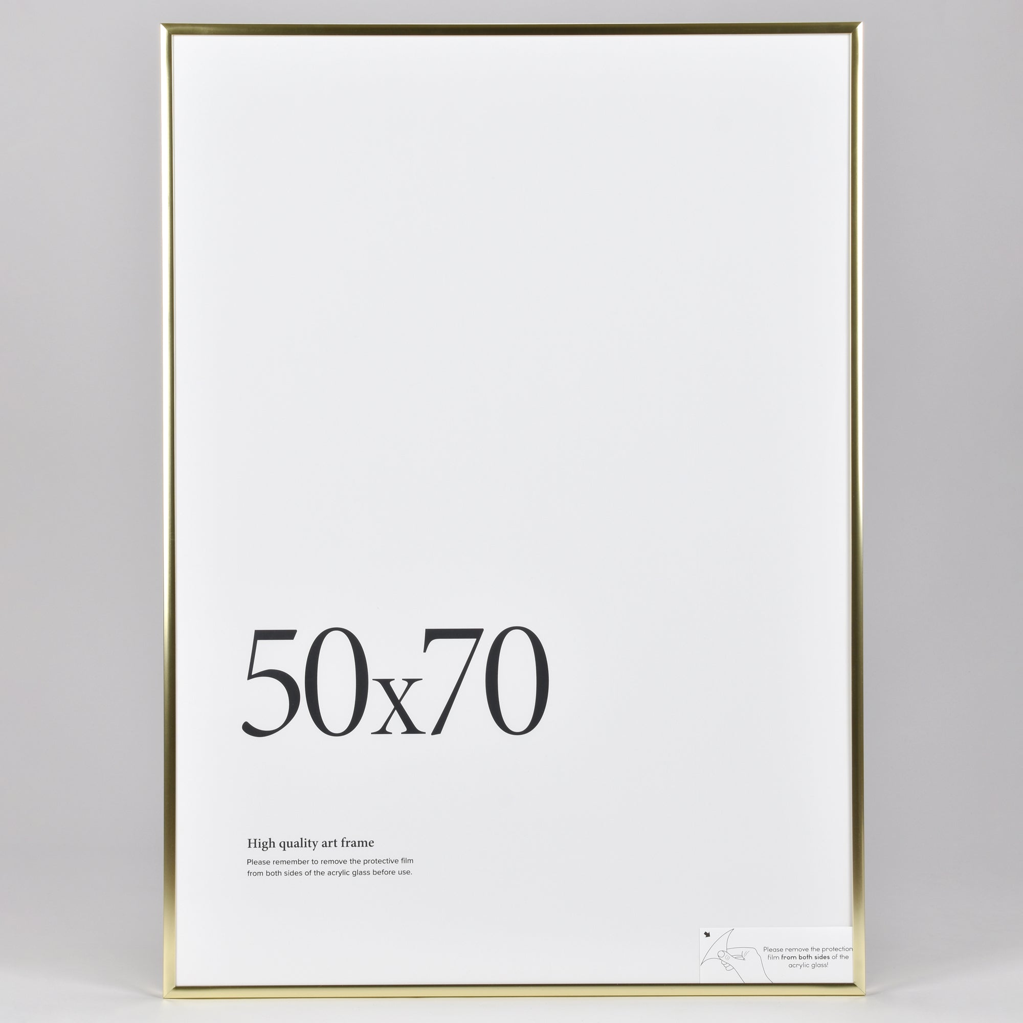 Metal frame Gold