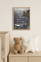 Poster Alfabet Under Ytan