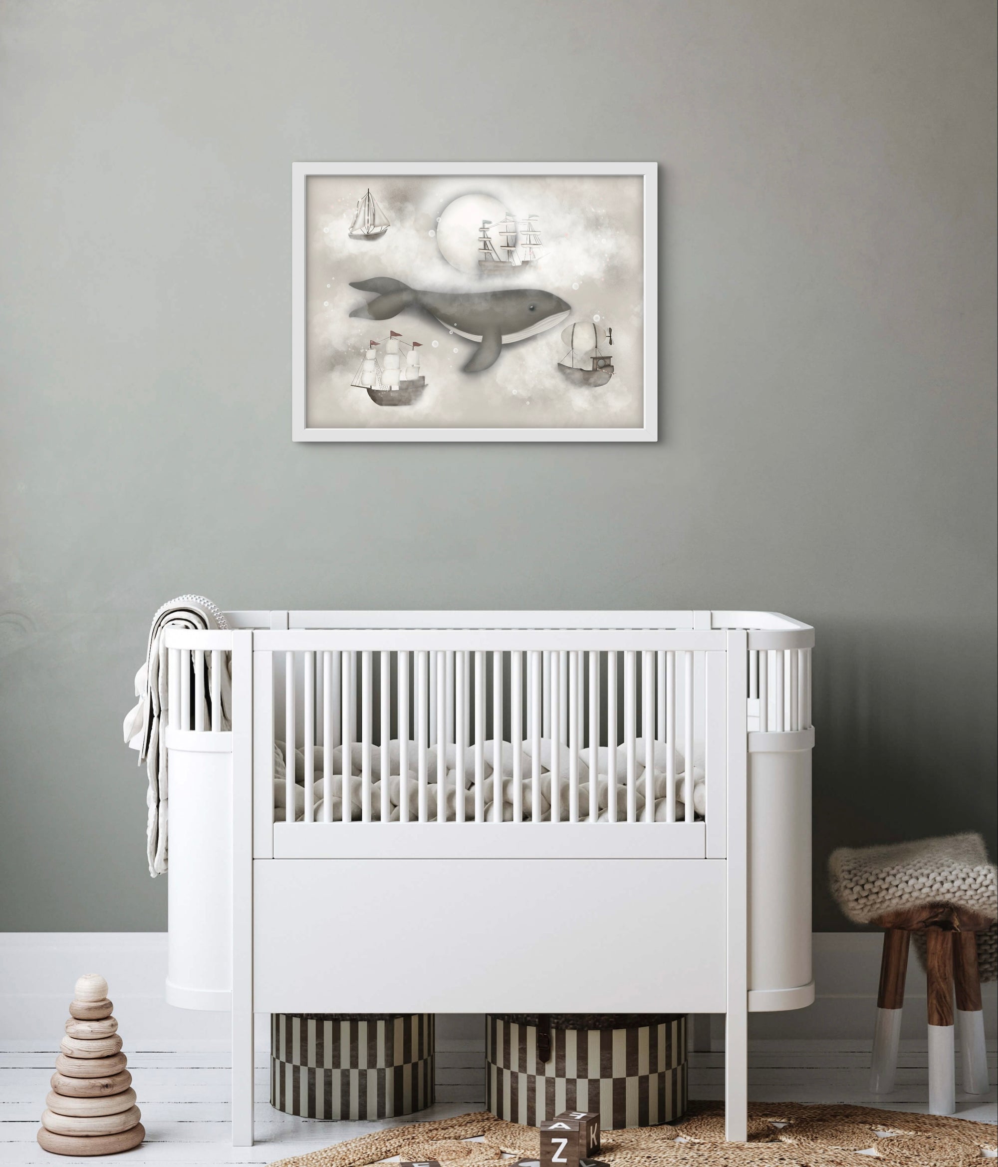 Valen Och Skeppen Poster