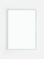 Wooden frame Blue