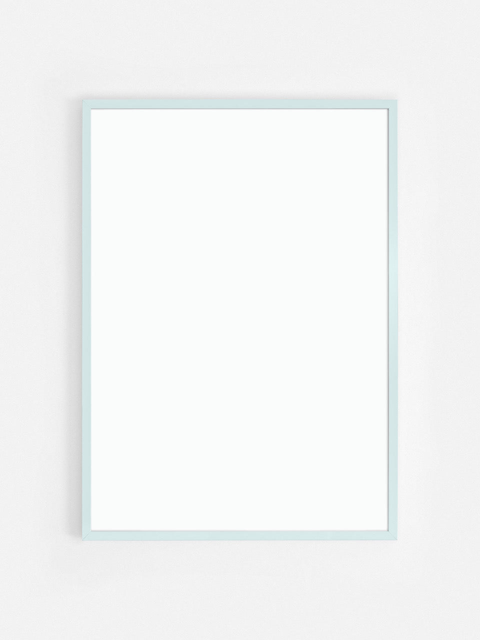 Wooden frame Blue